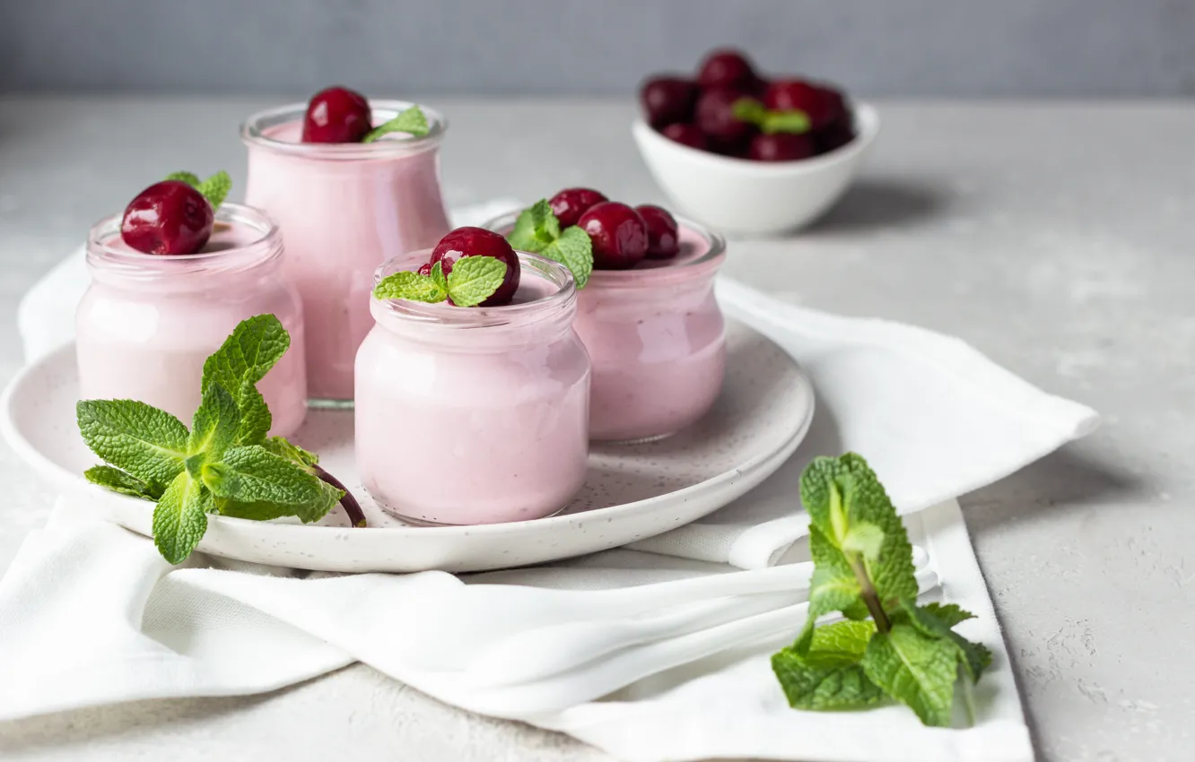 Десерт panna Cotta