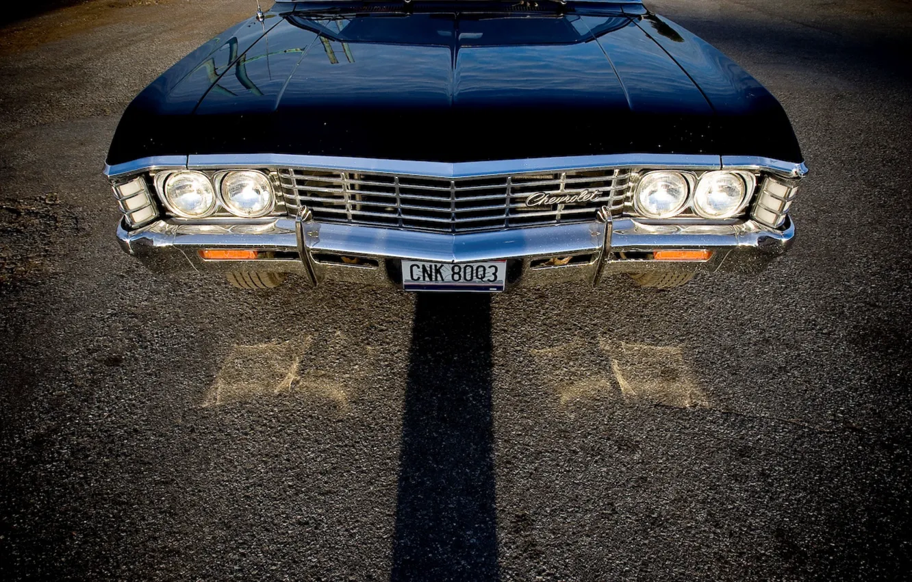 Фото обои Chevrolet, Supernatural, Сверхъестественное, Chevy, Sam, Dean, Импала, Impala