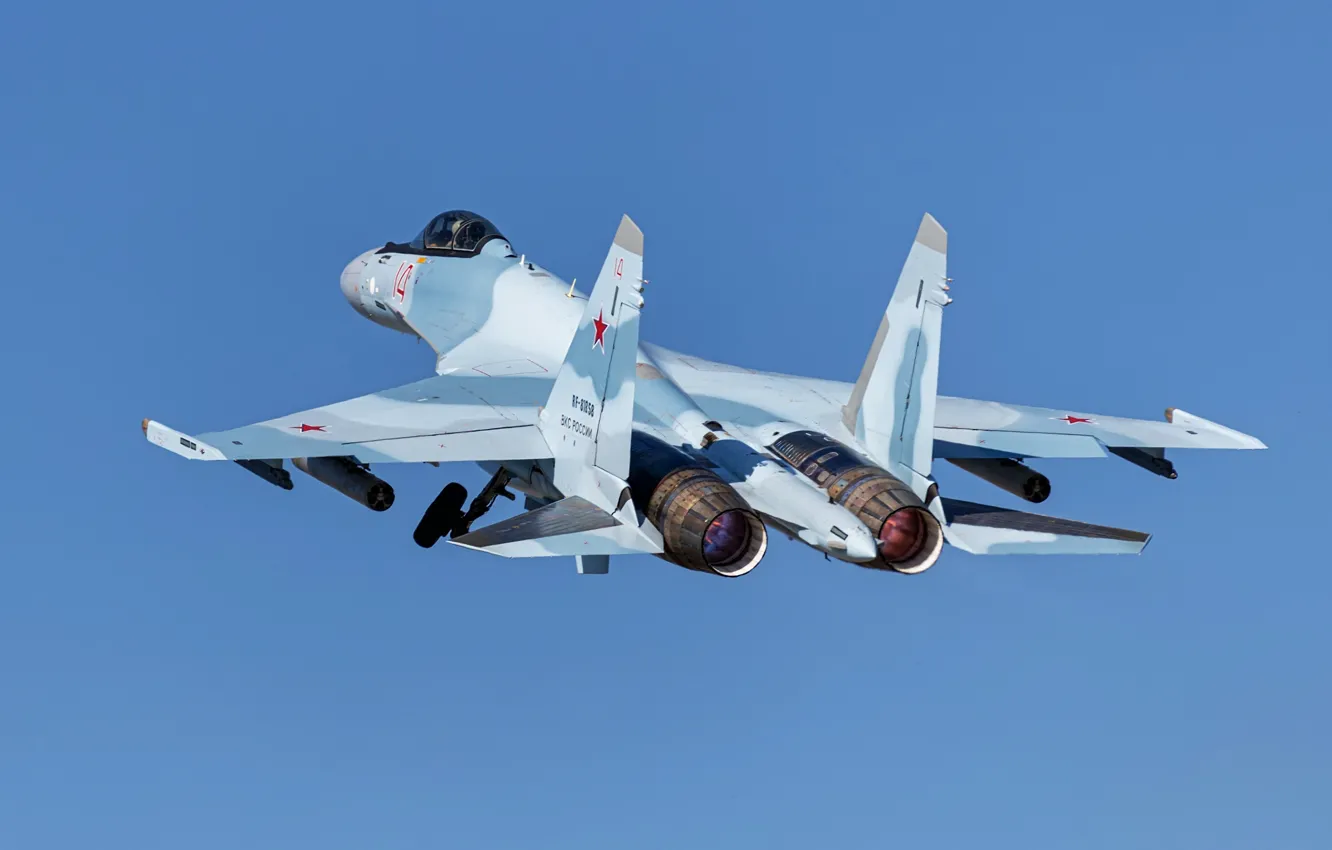 Фото обои истребитель, многоцелевой, Су-30СМ, Su-30SM, ВВС Росси