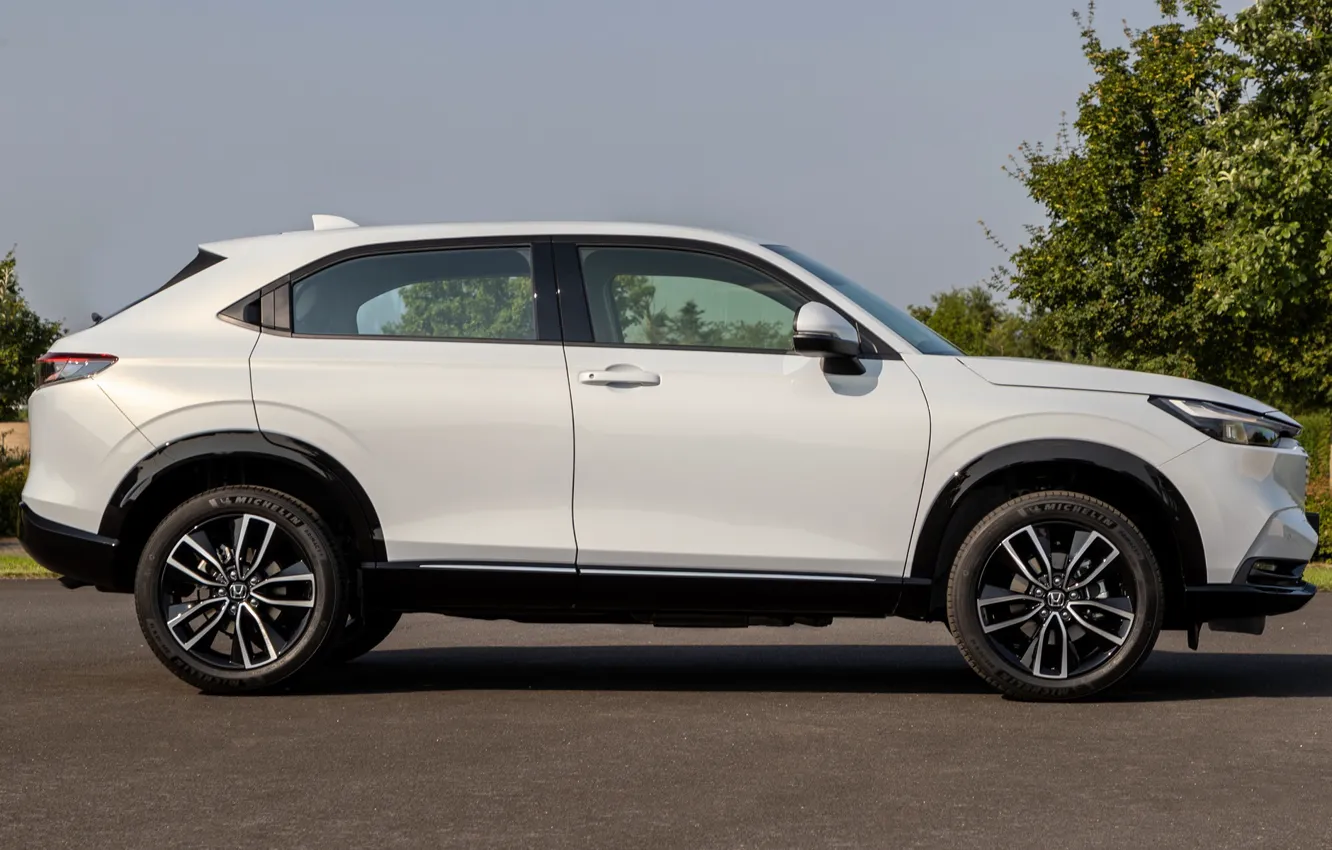 Фото обои технологии, Хонда, Honda, HEV, hybrid, exterior, субкомпакт, Honda HR-V:e HEV