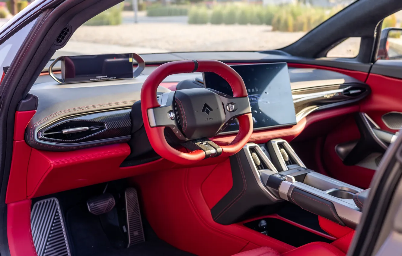 Фото обои интерьер, суперкар, supercar, Aion, 2023, Aion Hyper SSR, Hyper SSR