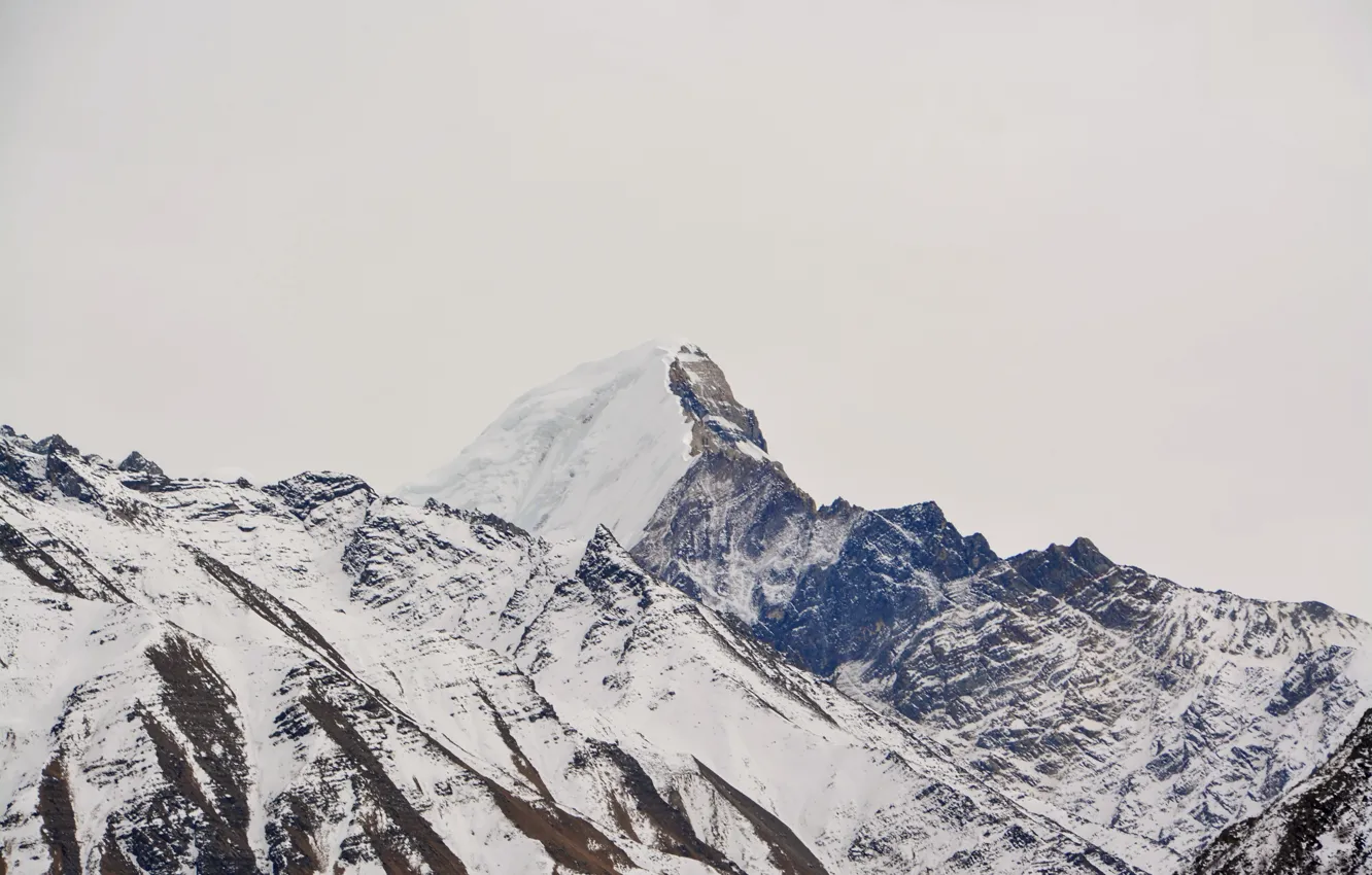 Фото обои ice, nature, winter, mountain, snow, cold, Anmol Arora