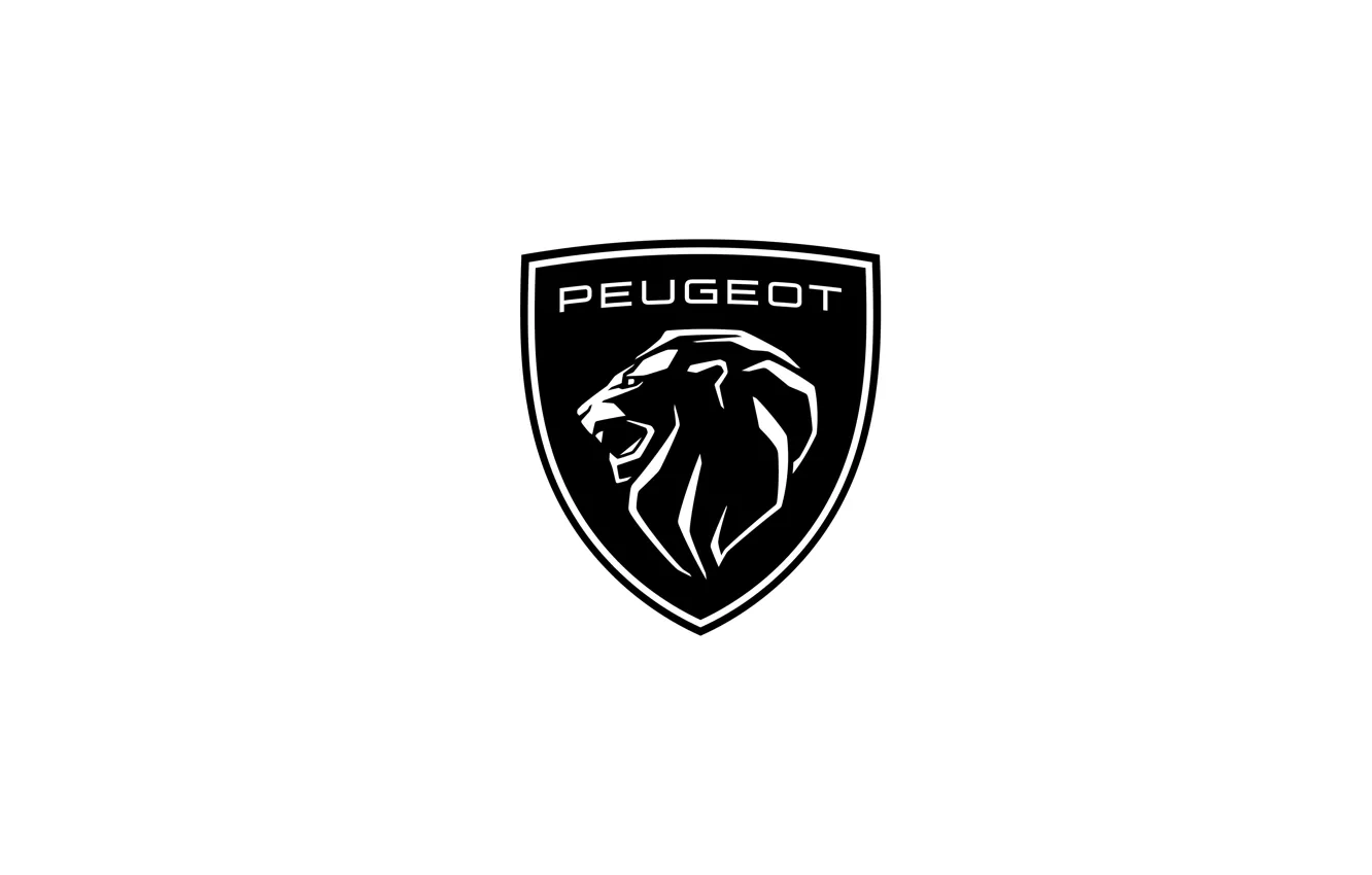 Фото обои logo, peugeot, 2021