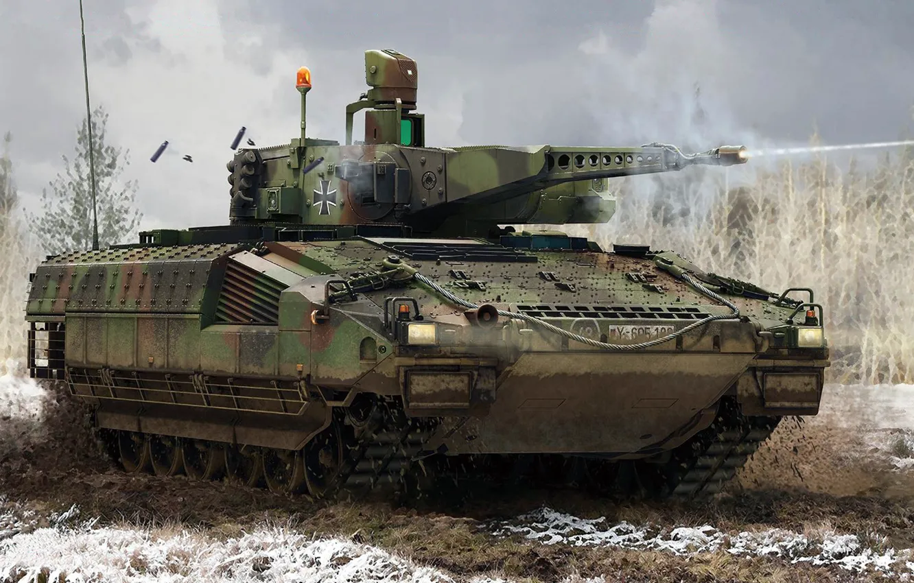 Фото обои Пума, БМП, германская боевая машина пехоты, Schützenpanzer Puma, Боевая бронированная машина