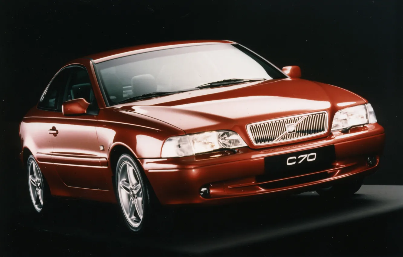Фото обои Volvo, Red, 1997, C70