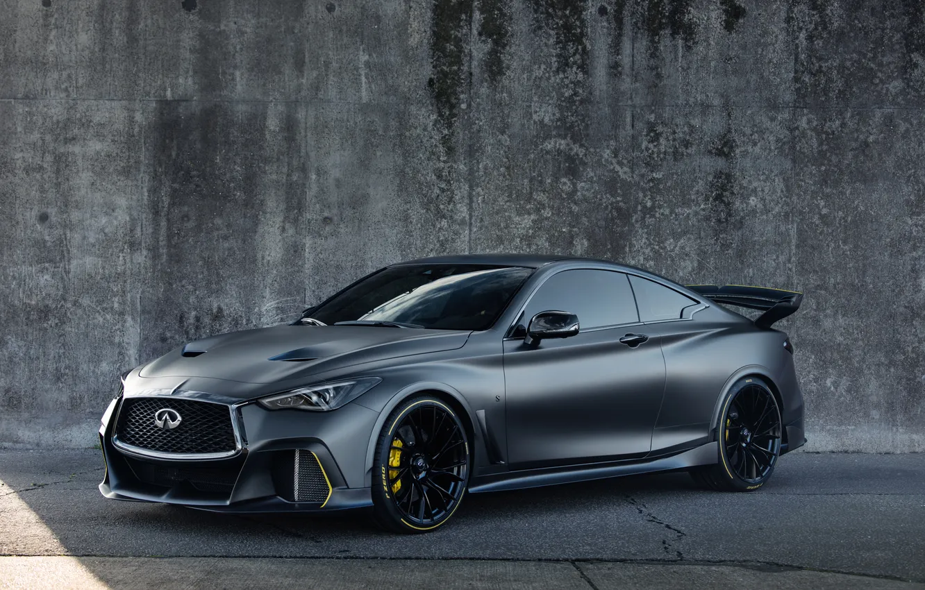 Фото обои Infiniti, 2018, Infiniti Project Black S Prototype