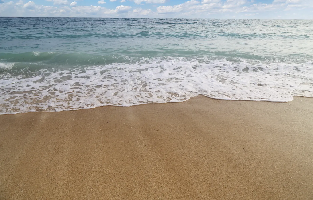 Фото обои песок, море, пляж, waves, beach, sea, sand