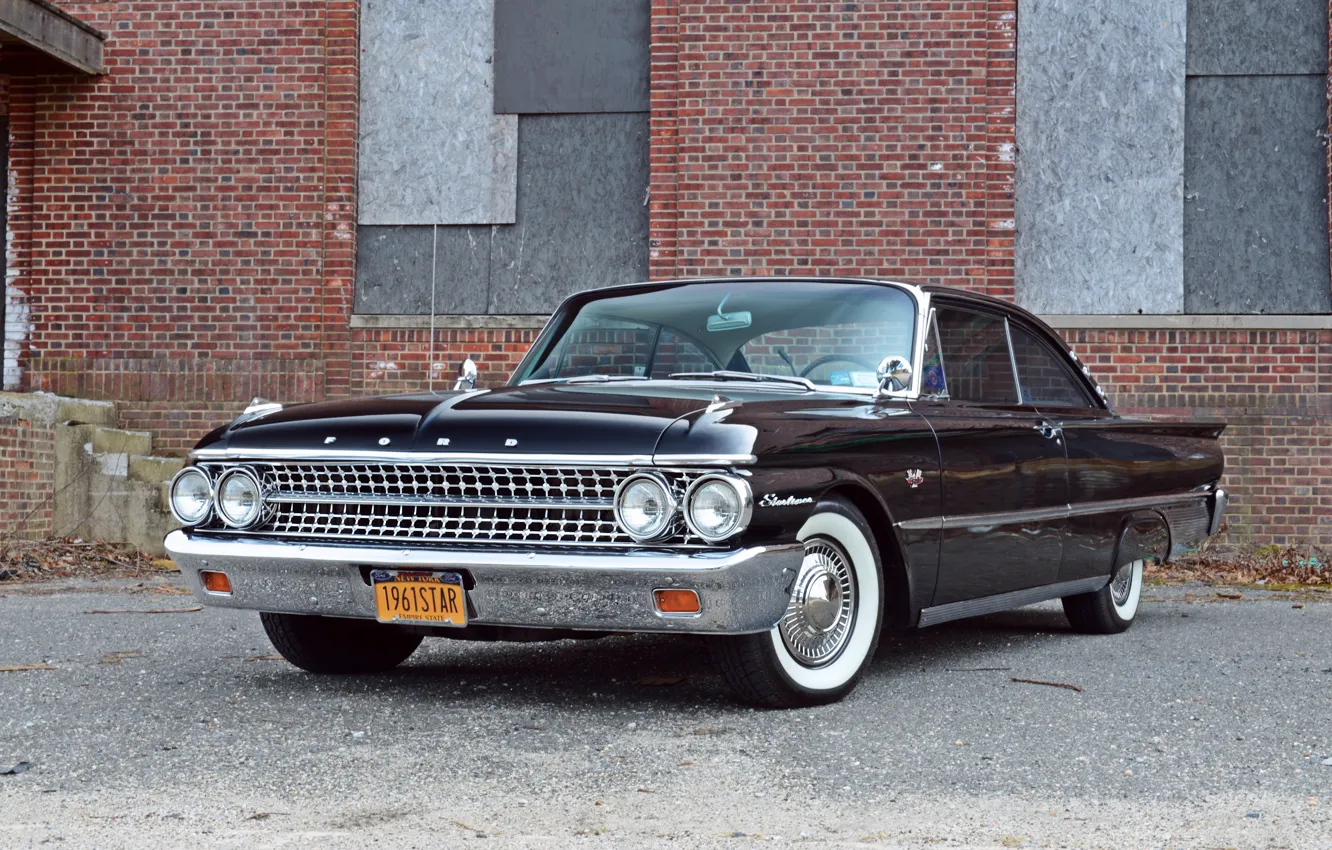 Фото обои Ford, Galaxie, форд, 1961, Starliner