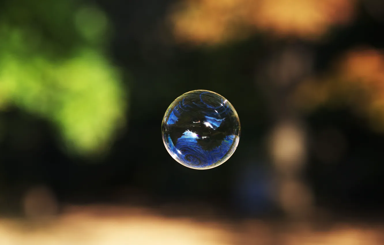 Фото обои пузырь, bubble, мыльный