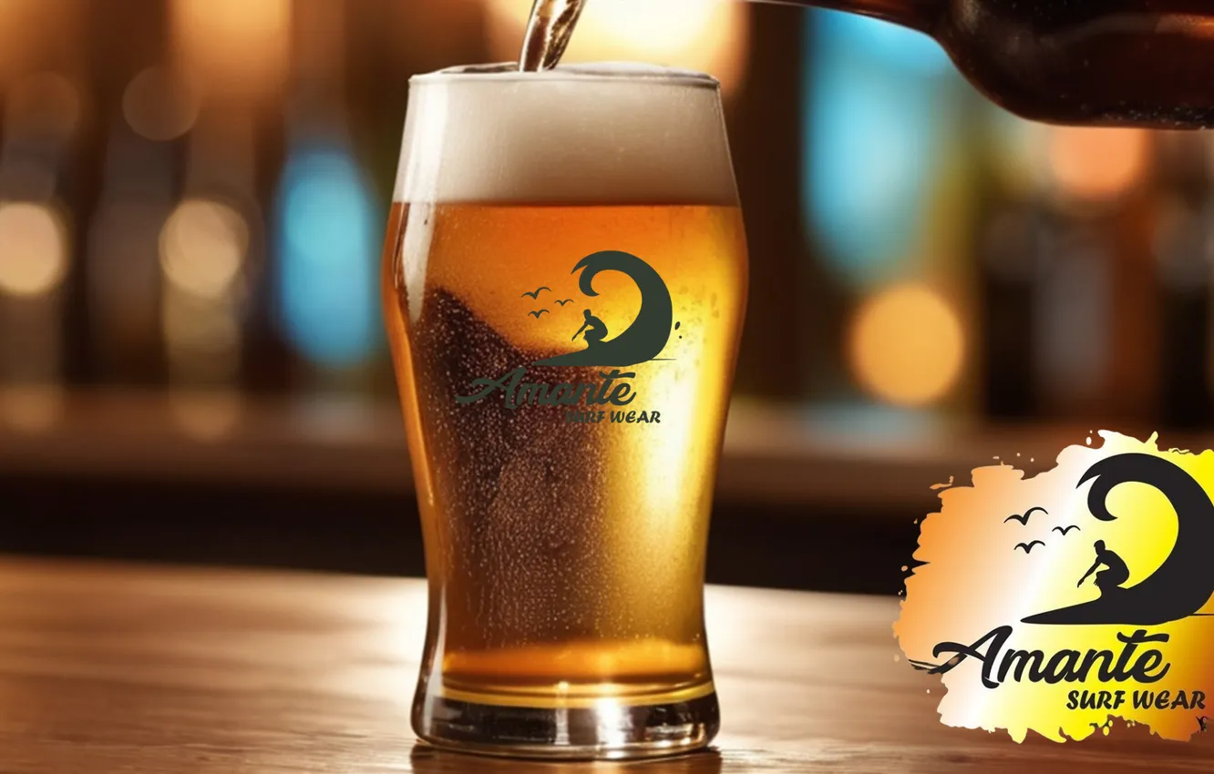 Фото обои amante, BEER, lOGO