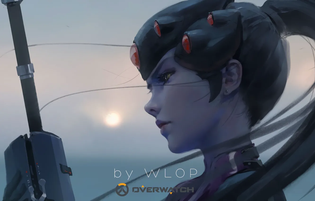 Фото обои Game, Blizzard Entertainment, Overwatch, Widowmaker, By Wlop