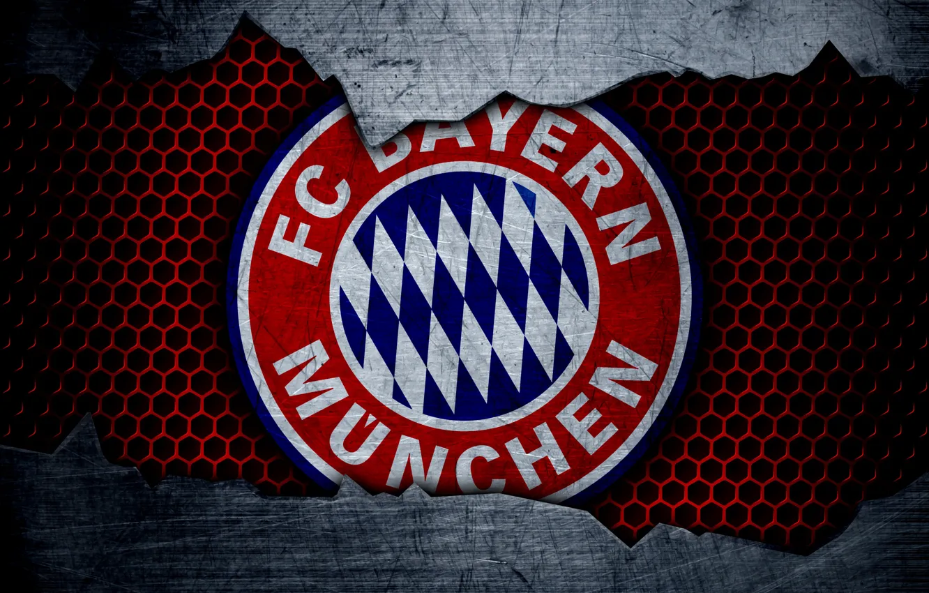Фото обои wallpaper, sport, logo, football, Bayern Munich