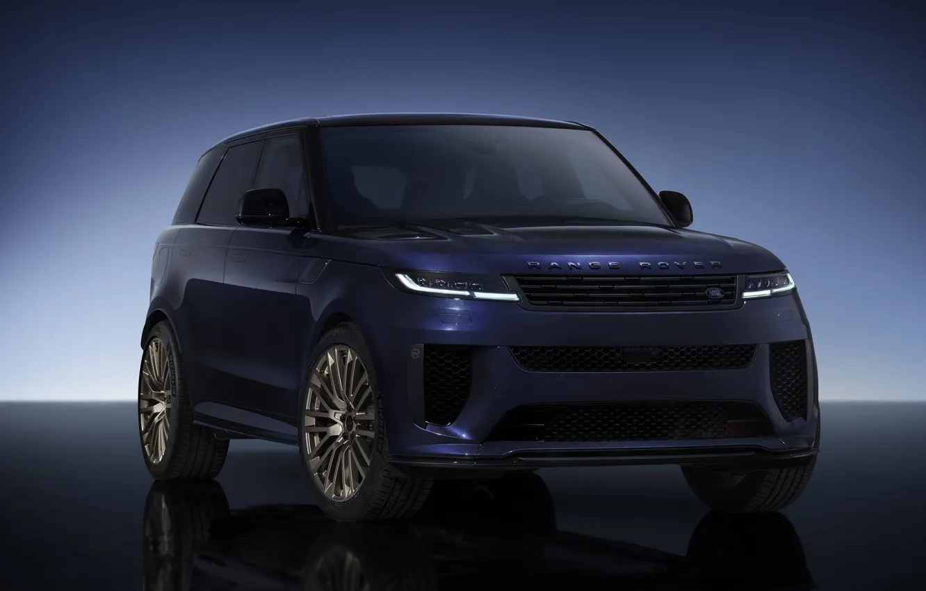 Фото обои Range Rover, Nocturne, SUV, единственный экземпляр, 2025, Range Rover Sport SV Nocturne, Sport SV, single …