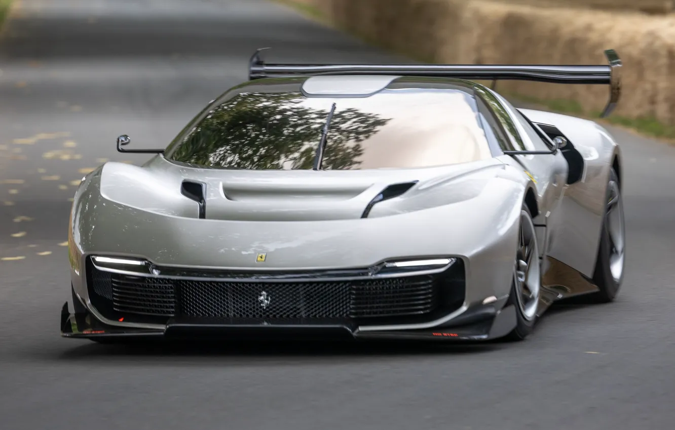 Фото обои Ferrari, supercar, road, Ferrari KC23