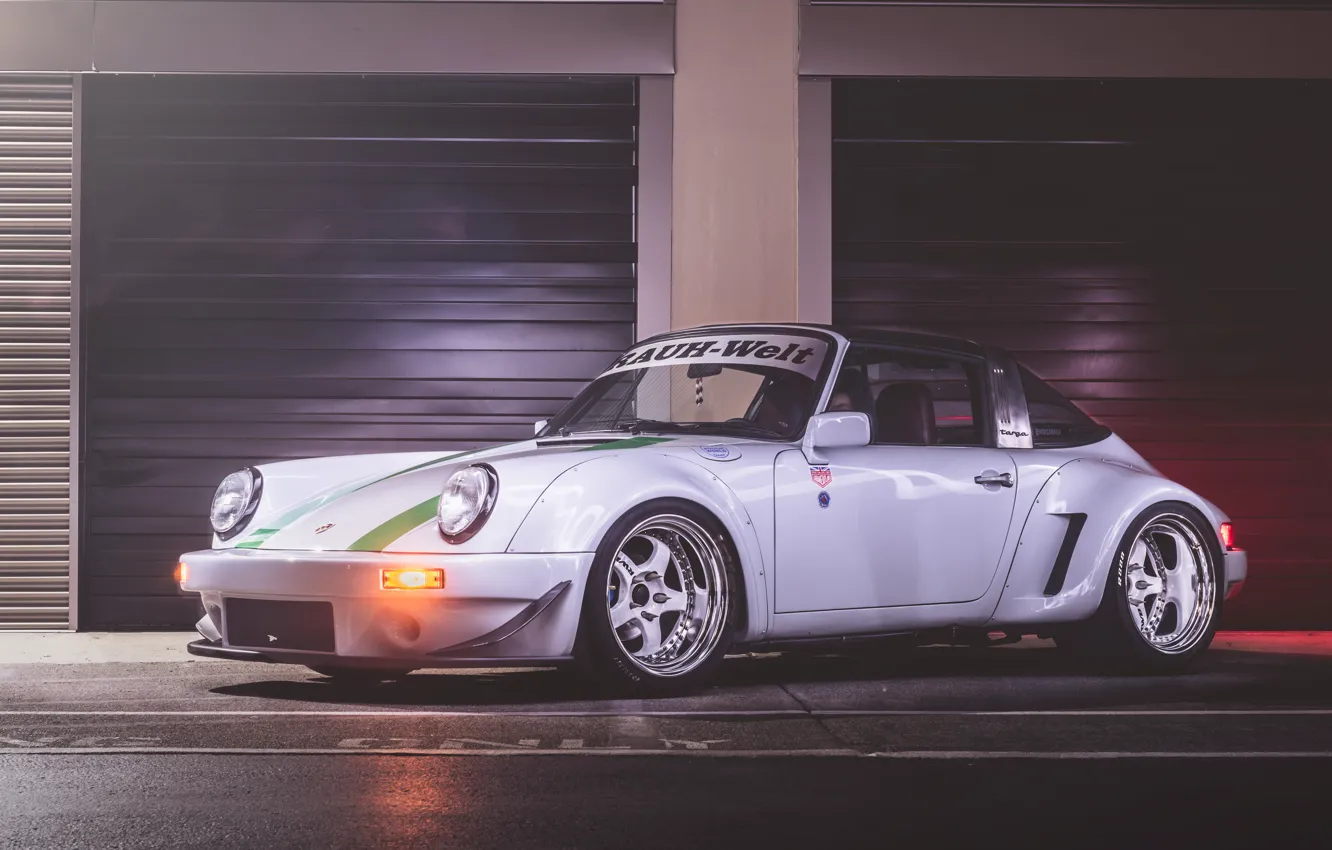 Фото обои 911, Porsche, Targa, Rauht-Welt
