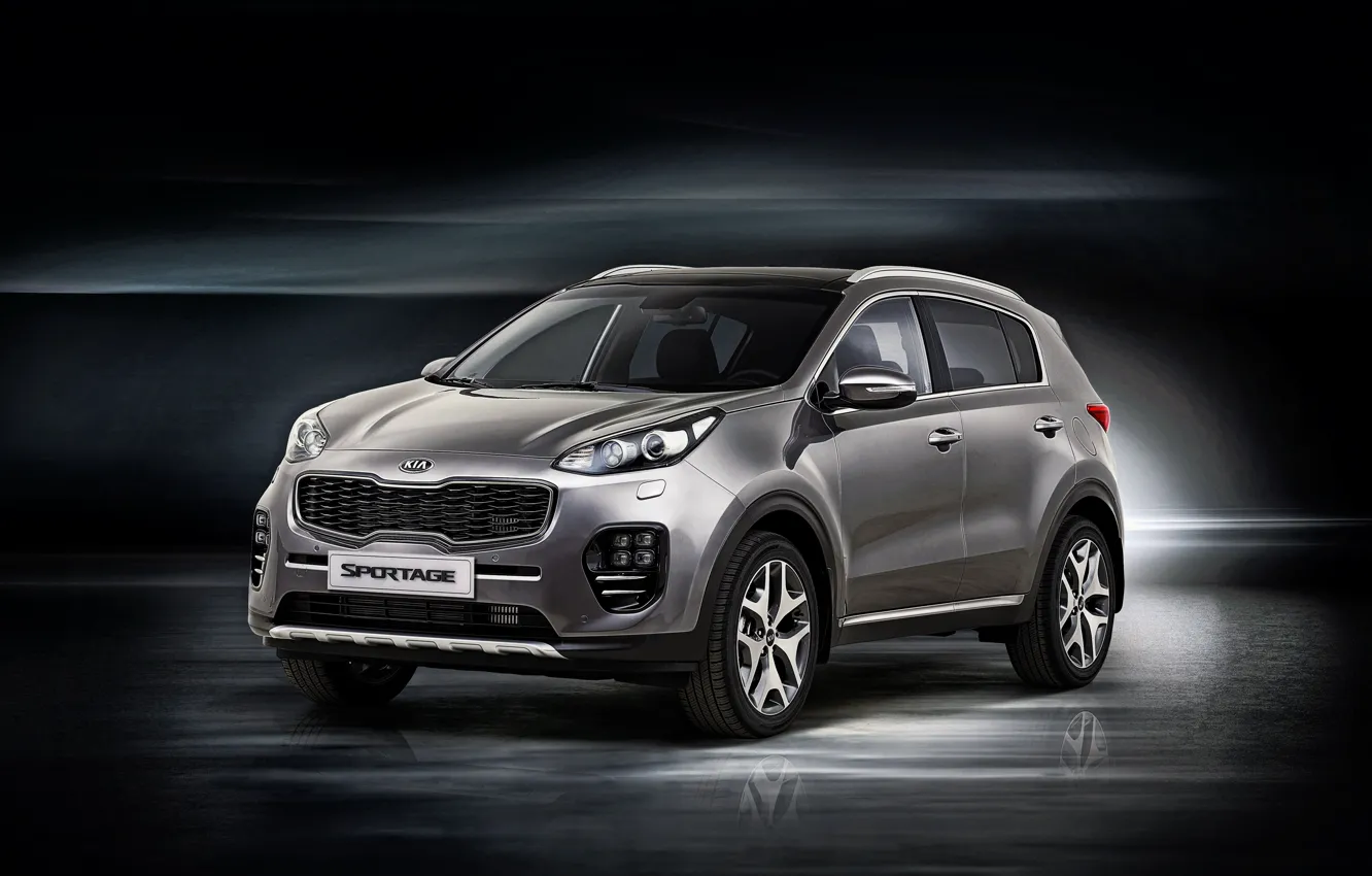 Фото обои Kia, киа, 2015, Sportage, спортаж