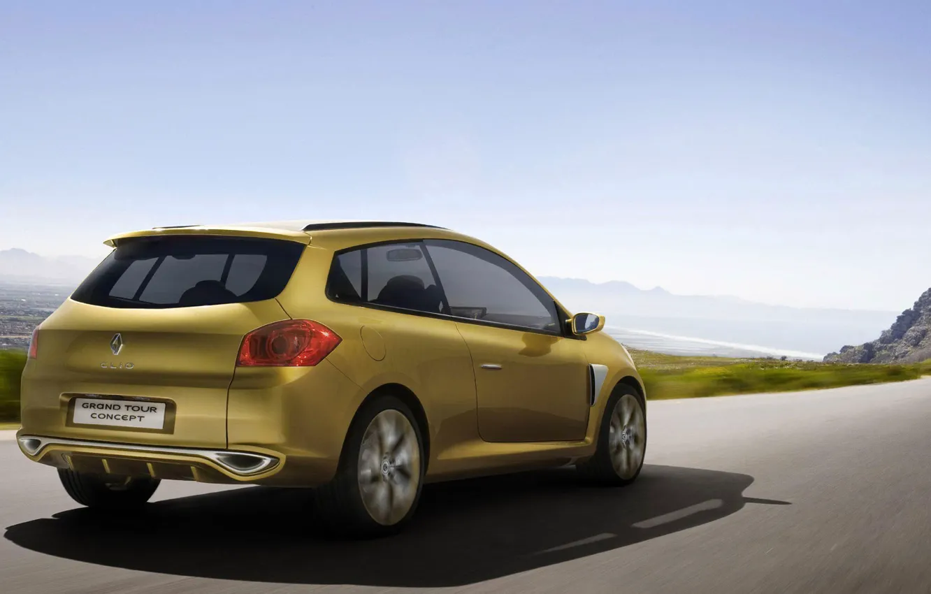 Фото обои Concept, Renault, Clio, Grand Tour