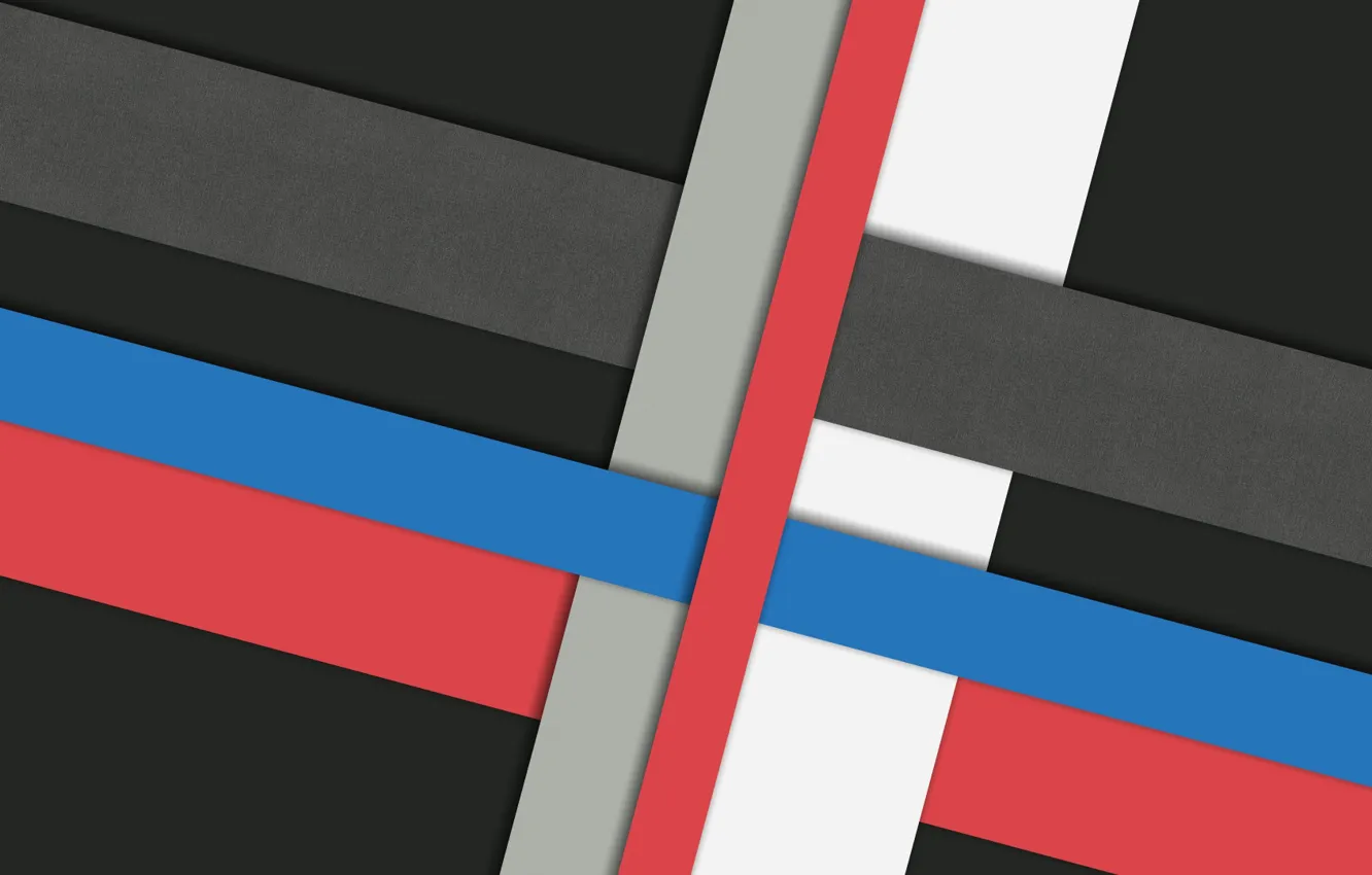 Фото обои белый, линии, синий, красный, серый, черный, design, color