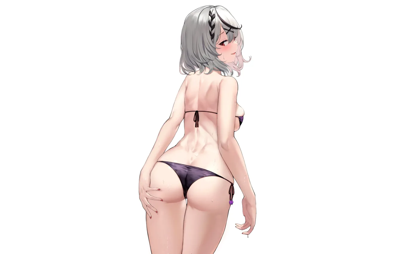 Фото обои kawaii, hot, sexy, ass, wet, pretty, butt, cute