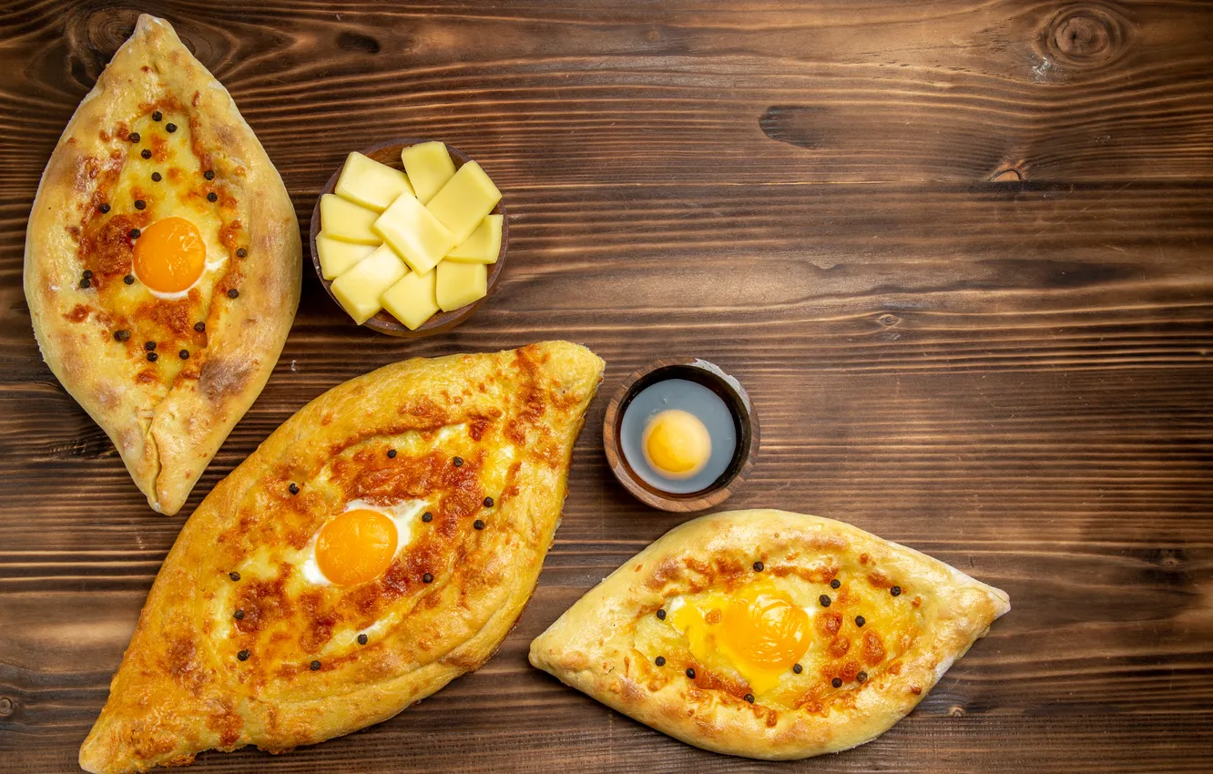 Фото обои fresh, breakfast, egg, baked, breads