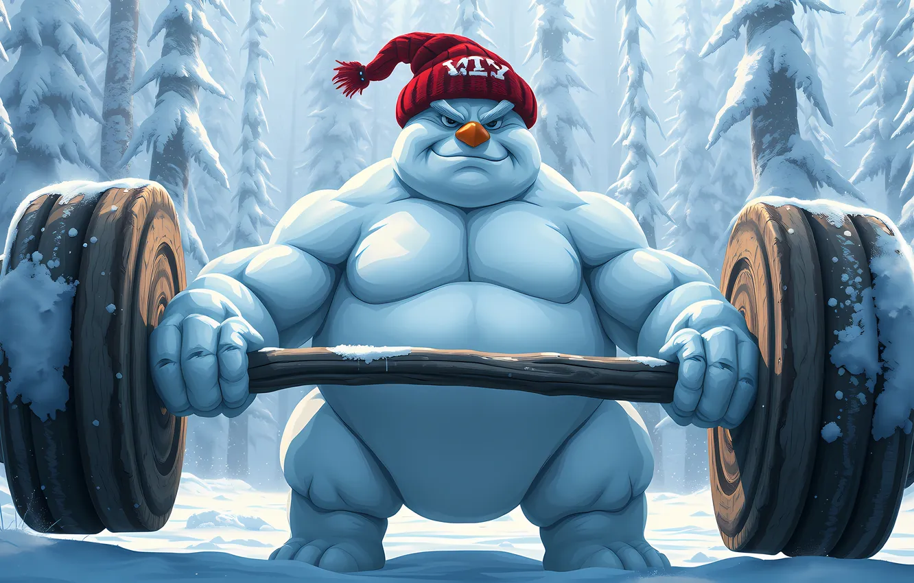 Фото обои nature, winter, snow, wxip