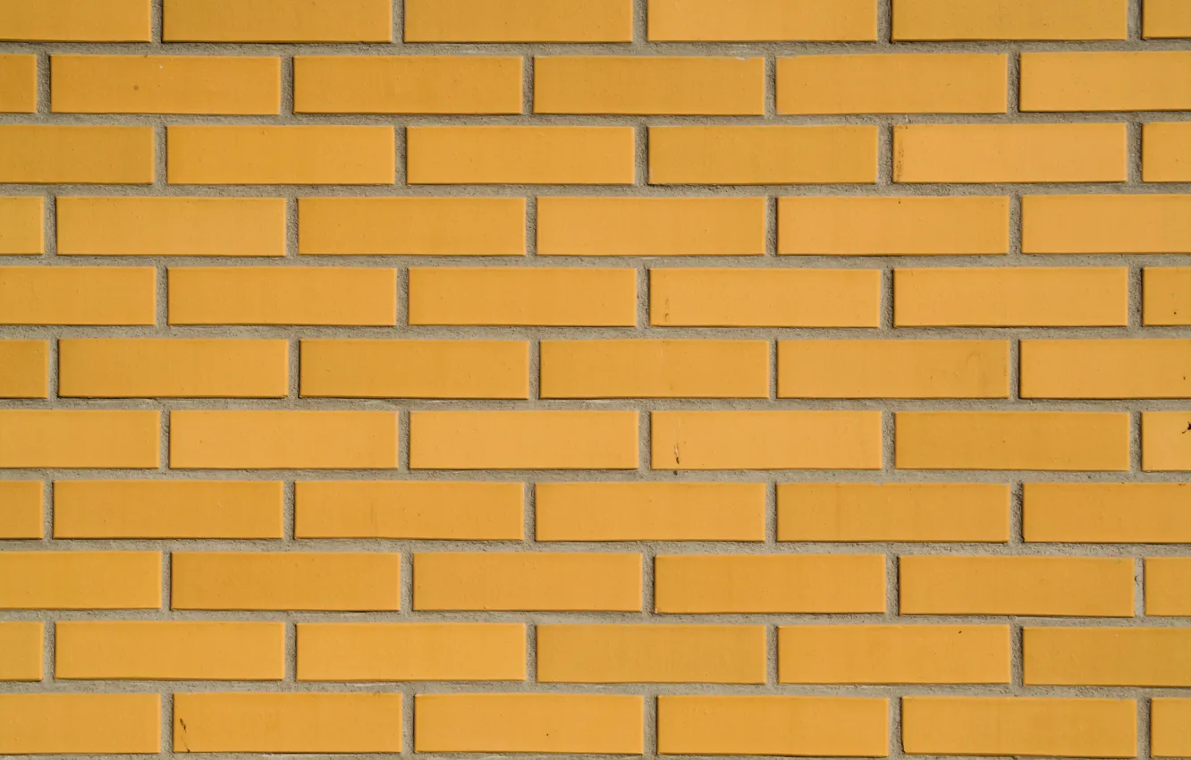 Фото обои wall, yellow, pattern, brick