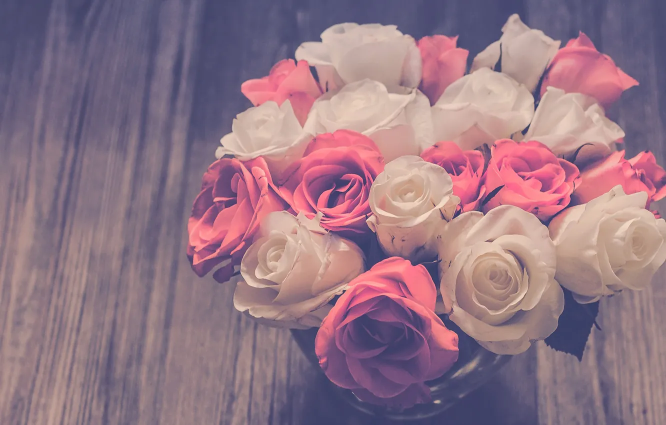 Фото обои фон, розы, букет, бутоны