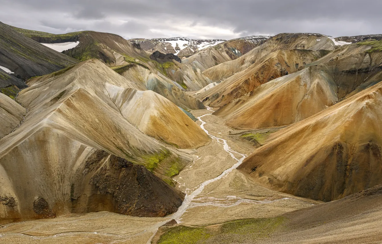 Фото обои плато, Iceland, исландия