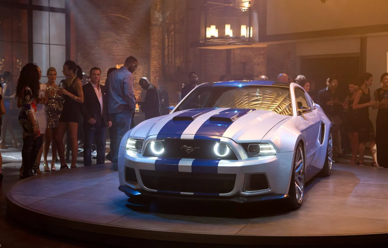 Фото обои Mustang, Ford, Shelby GT500, Need for Speed, Жажда скорости