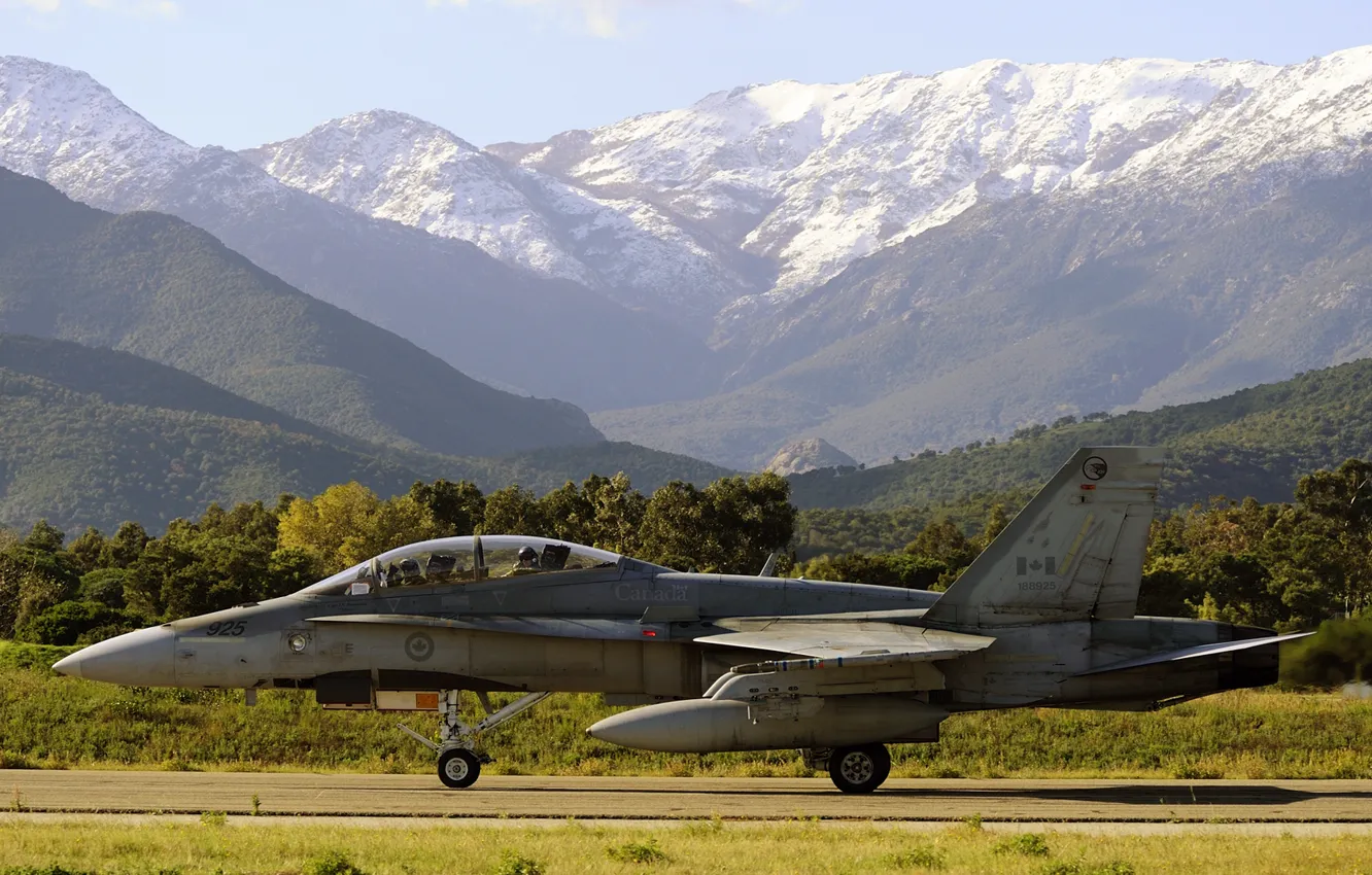 Фото обои канада, Douglas, McDonnell, F/A-18 Hornet, американский палубный истребитель-бомбардировщик