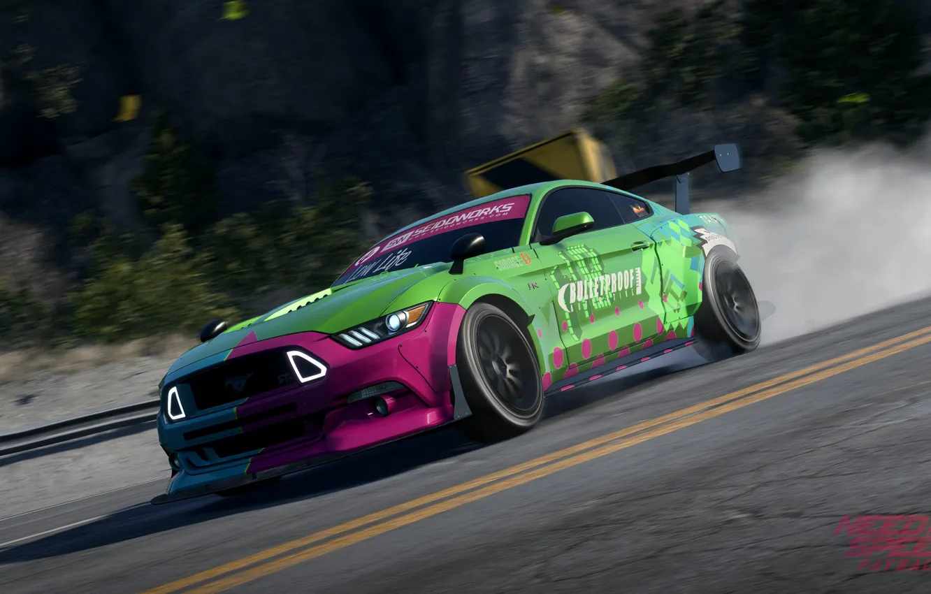 Фото обои Mustang, Ford, Electronic Arts, Need For Speed, Need For Speed Payback