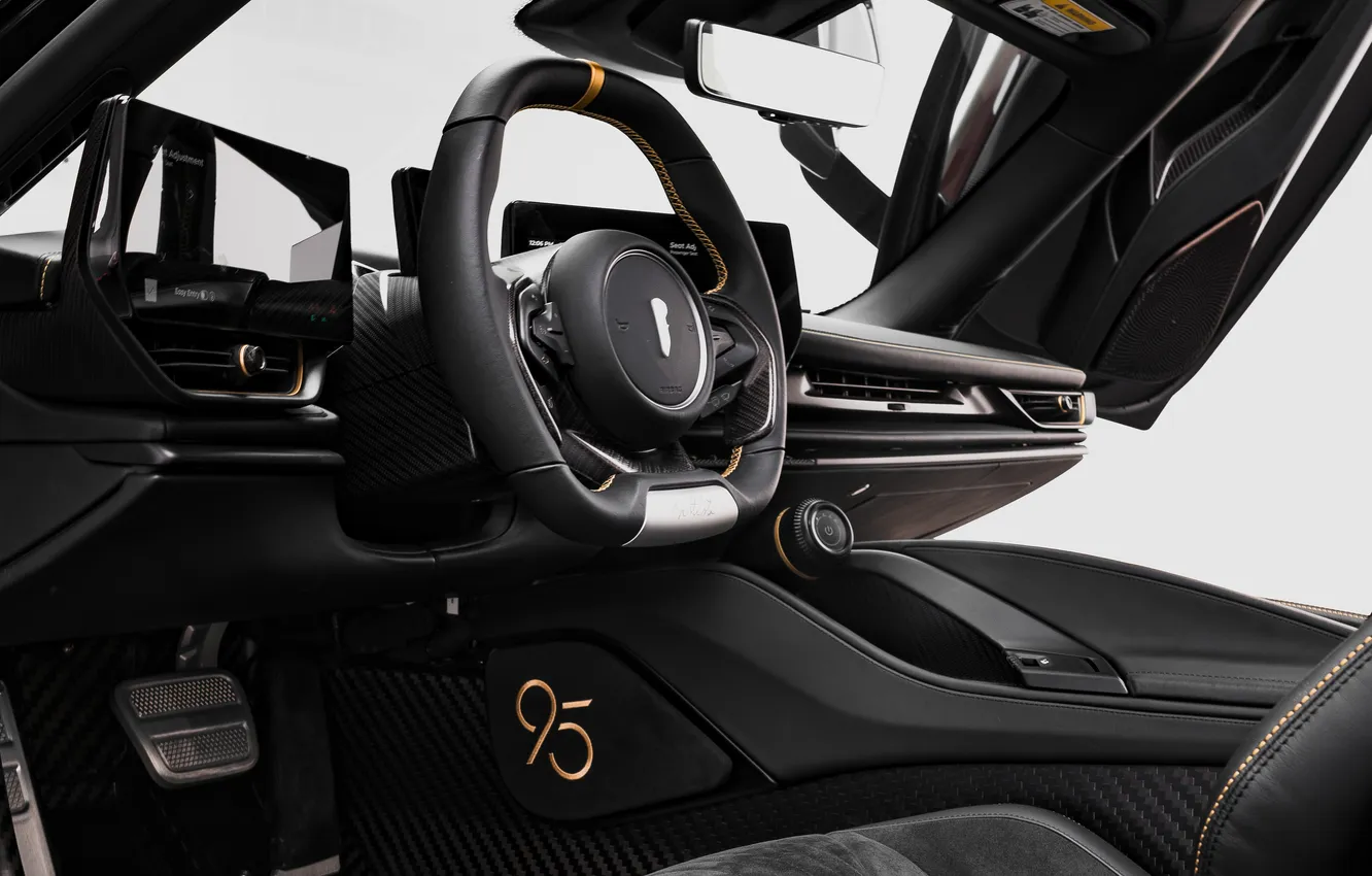 Фото обои интерьер, гиперкар, единственный экземпляр, hypercar, 2025, Pininfarina Battista, the only instance, Novantacinque