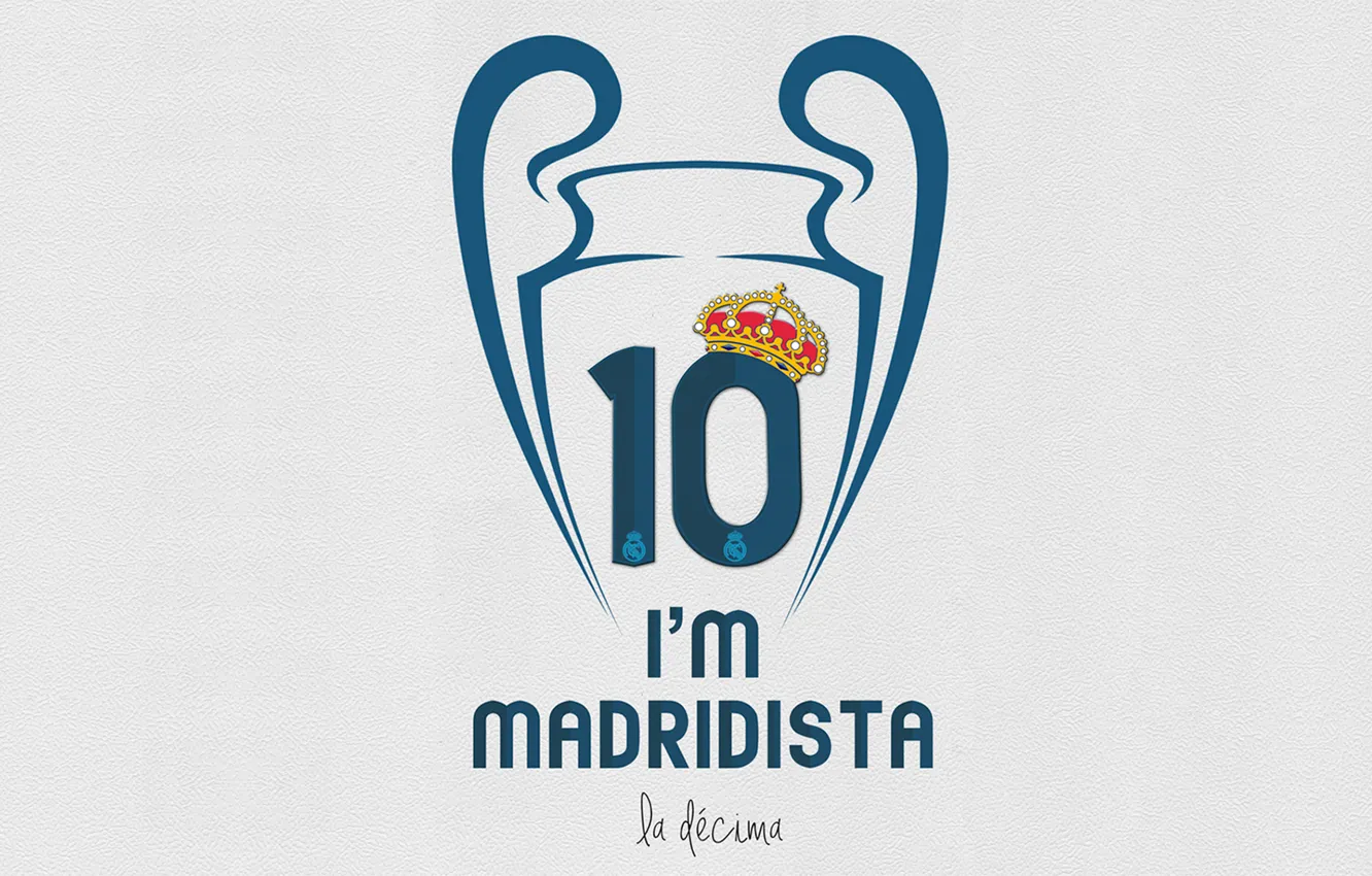 Фото обои футбол, кубок, лига чемпионов, Real Madrid, Реал Медрид, la decim, decima