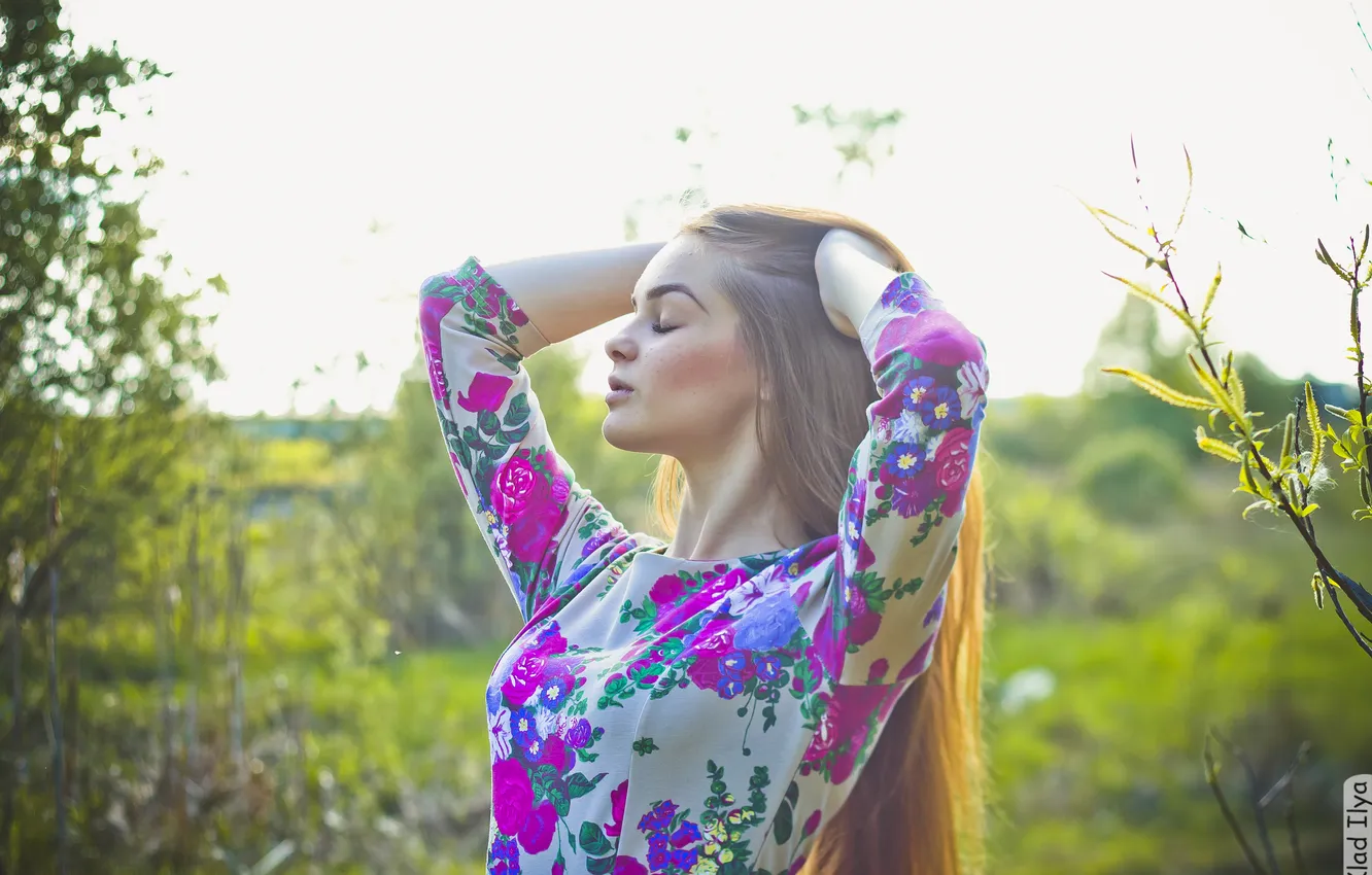 Фото обои девушка, руки, фотограф, girl, photography, photographer, Ilya Klad, Илья Кладь