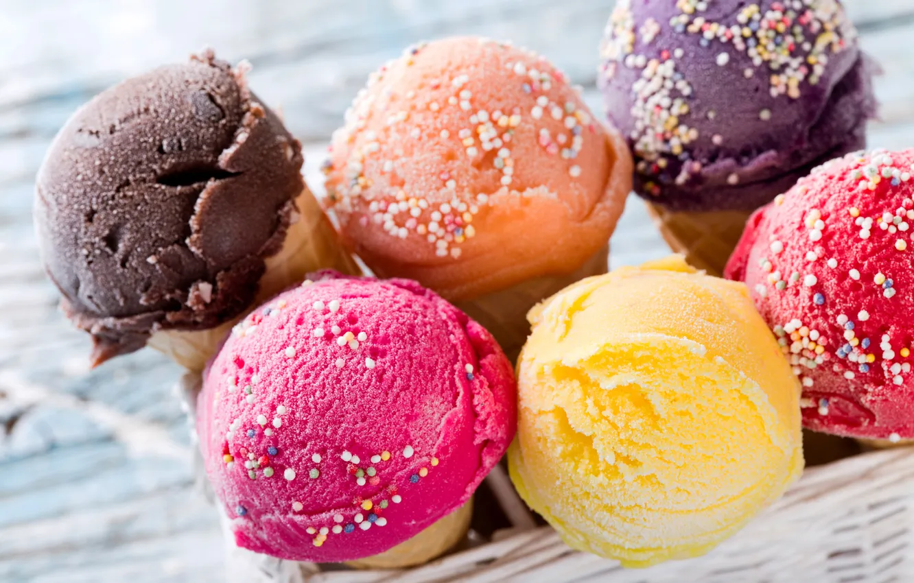 Фото обои мороженое, разноцветное, десерт, sweet, dessert, ice cream