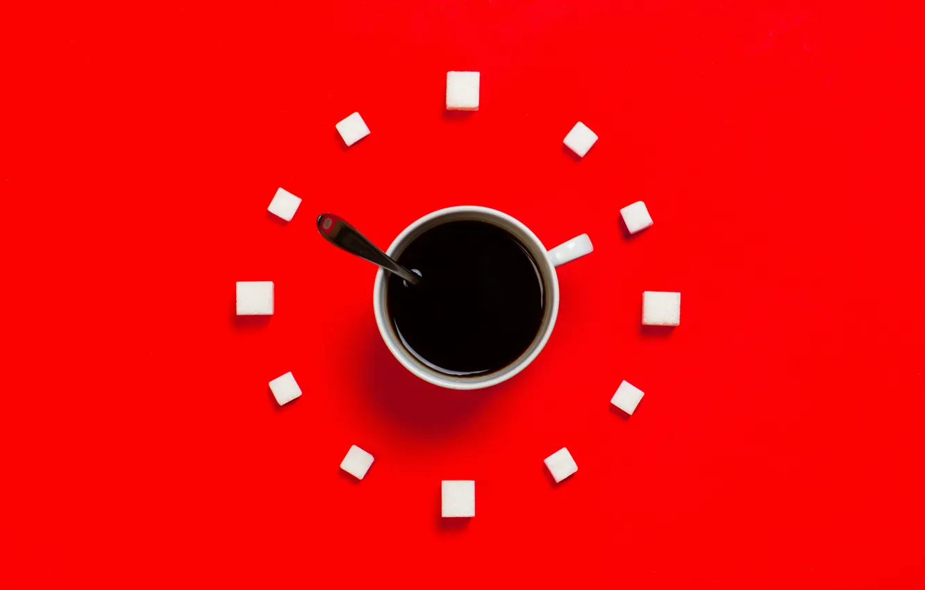 Фото обои кофе, ложка, кружка, сахар, coffee, spoon, sugar, mug