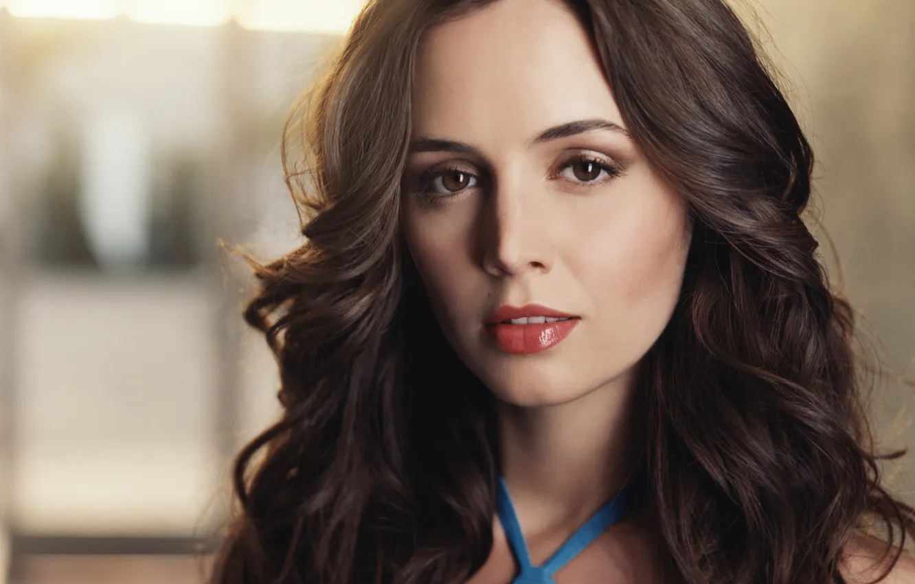 Обои взгляд девушка модель волосы макияж актриса кудри Eliza Dushku на телефон и рабочий 9895