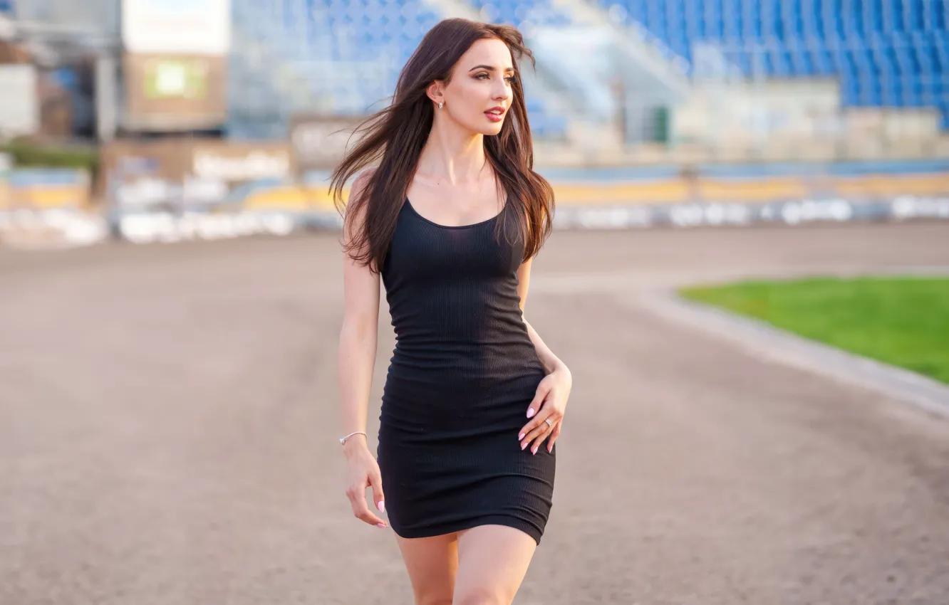 Фото обои girl, dress, beautiful, model