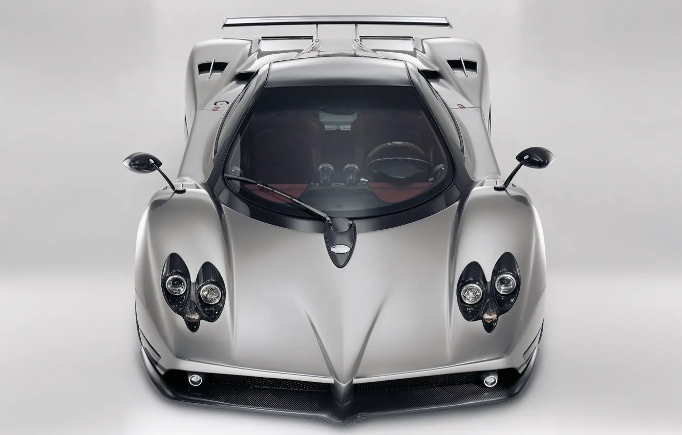 Фото обои Pagani, Zonda, front view, Pagani Zonda F