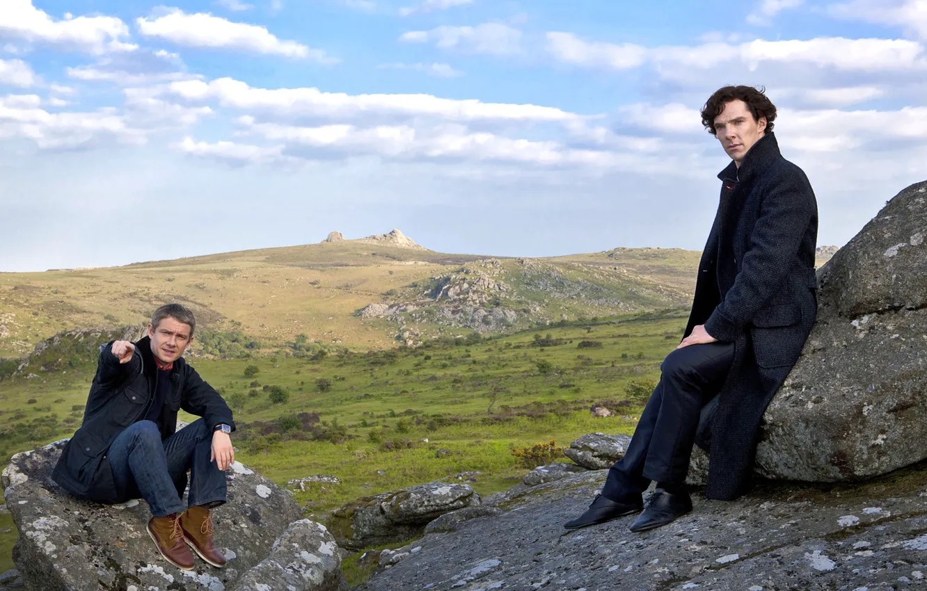 Фото обои пейзаж, Шерлок Холмс, Sherlock, Sherlock BBC, Sherlock Holmes, Джон Ватсон, Sherlock (сериал)