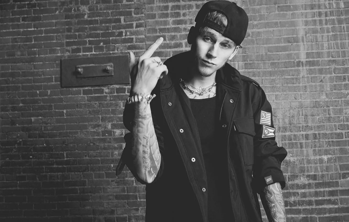 Фото обои rap, bad boy, Machine Gun Kelly