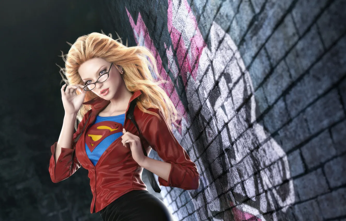 Фото обои modern, supergirl, guardian