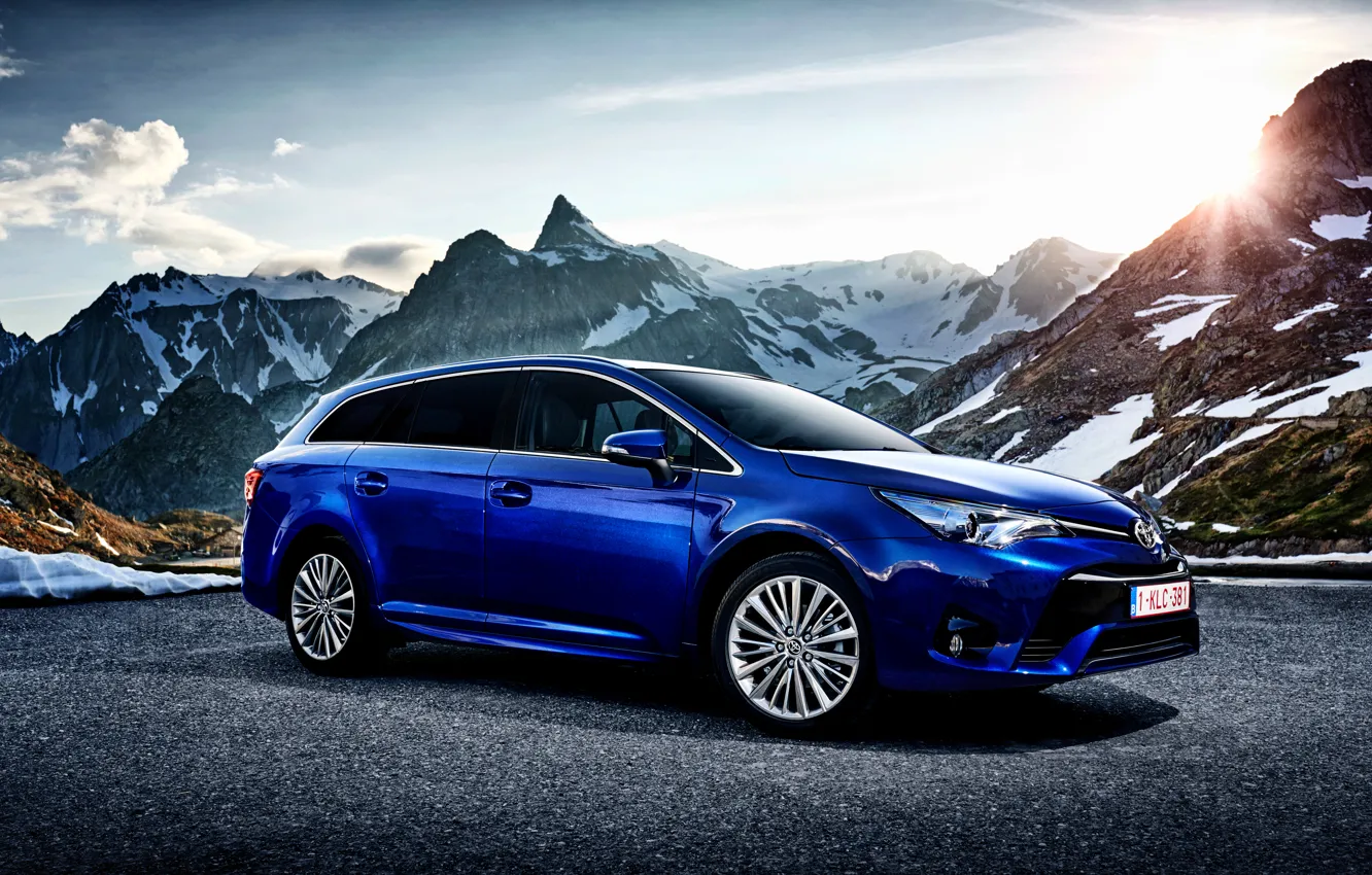 Фото обои Toyota, тойота, универсал, 2015, Avensis, Touring Sports, авенсис