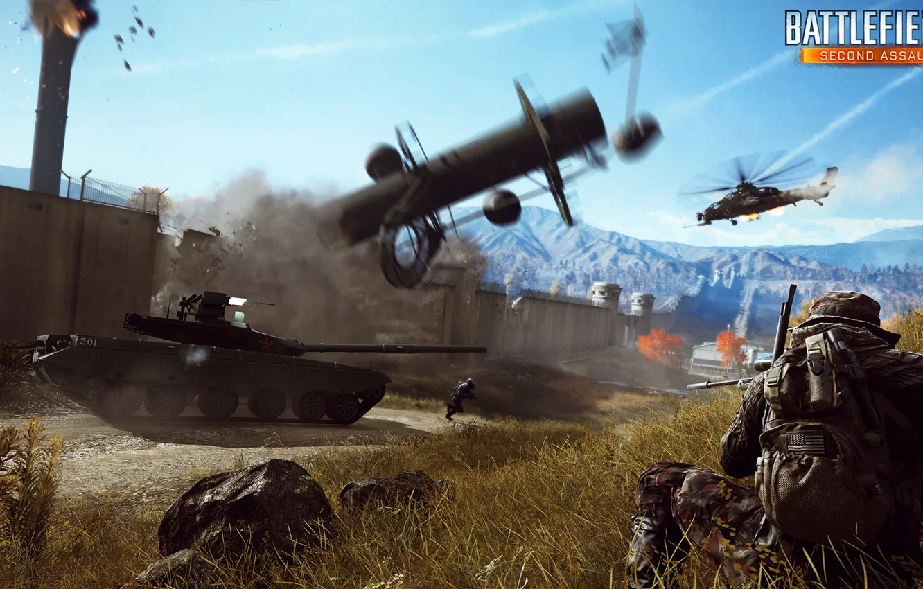 Фото обои Games, Battlefield, Assault, Second