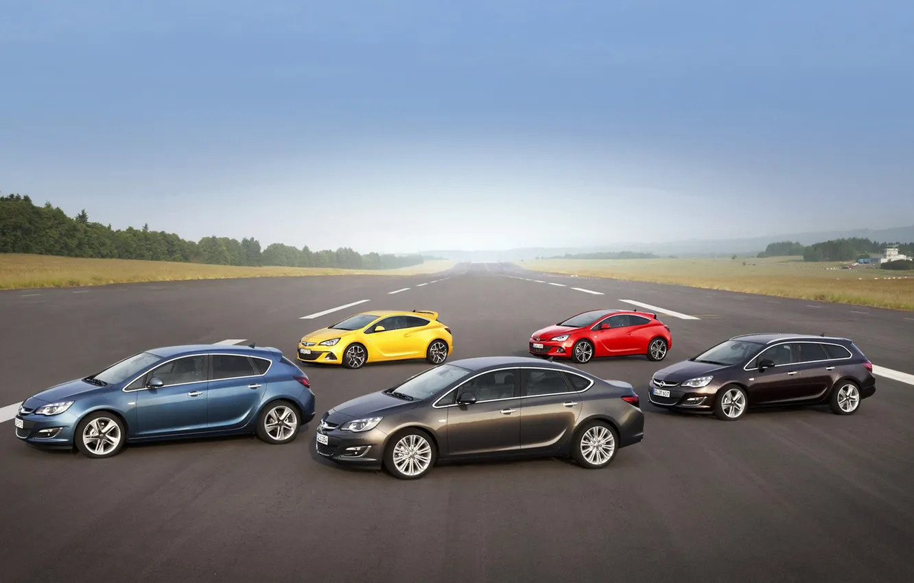 Фото обои Opel, астра, Astra, GTC, OPC, Sports Tourer