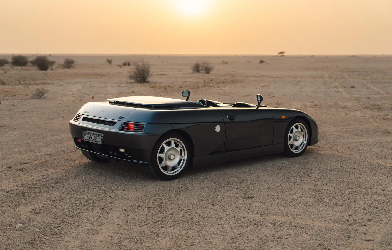 Фото обои суперкар, supercar, 1995, De Tomaso, единственный экземпляр, the only instance, De Tomaso Guara Barchetta, De …
