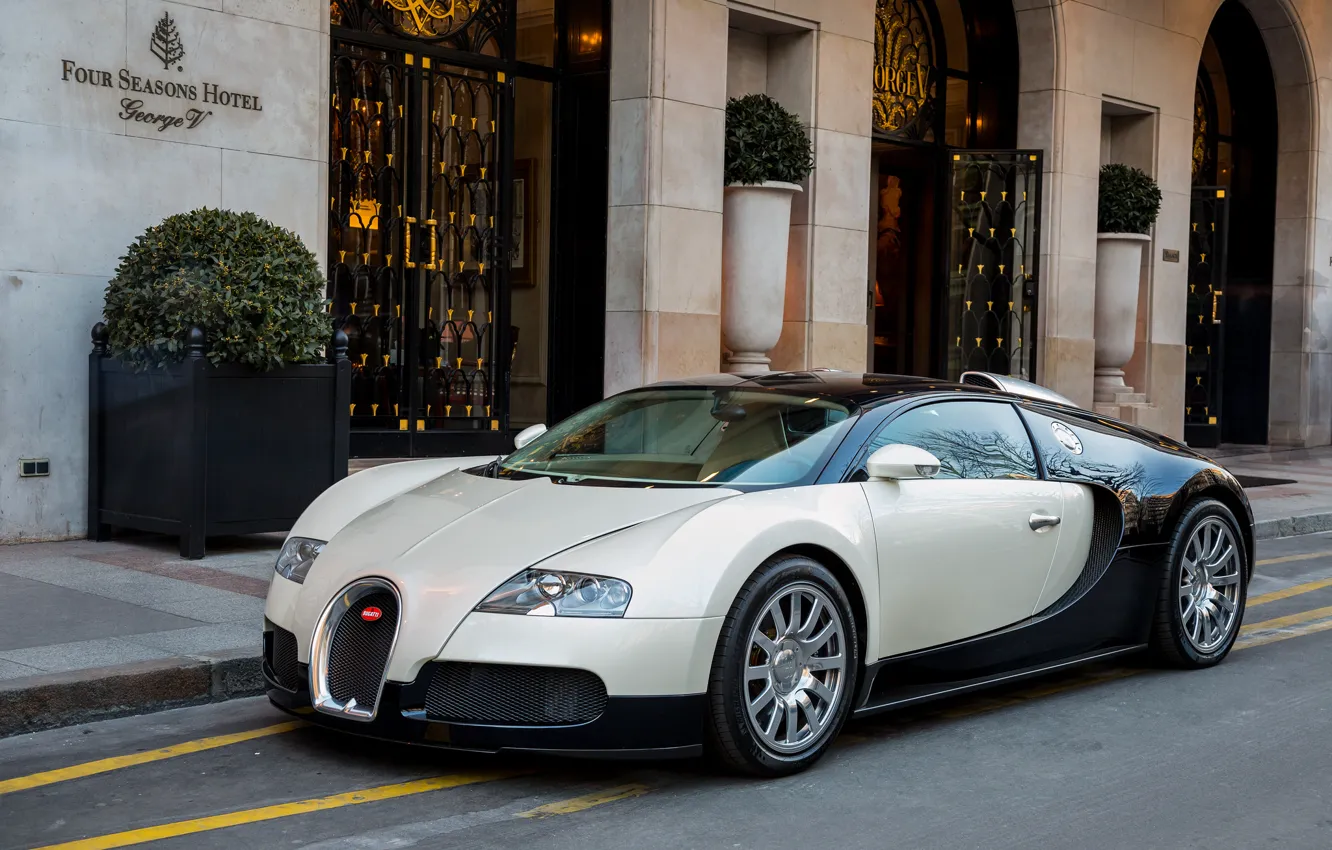 Фото обои veyron, bugatti, hotel