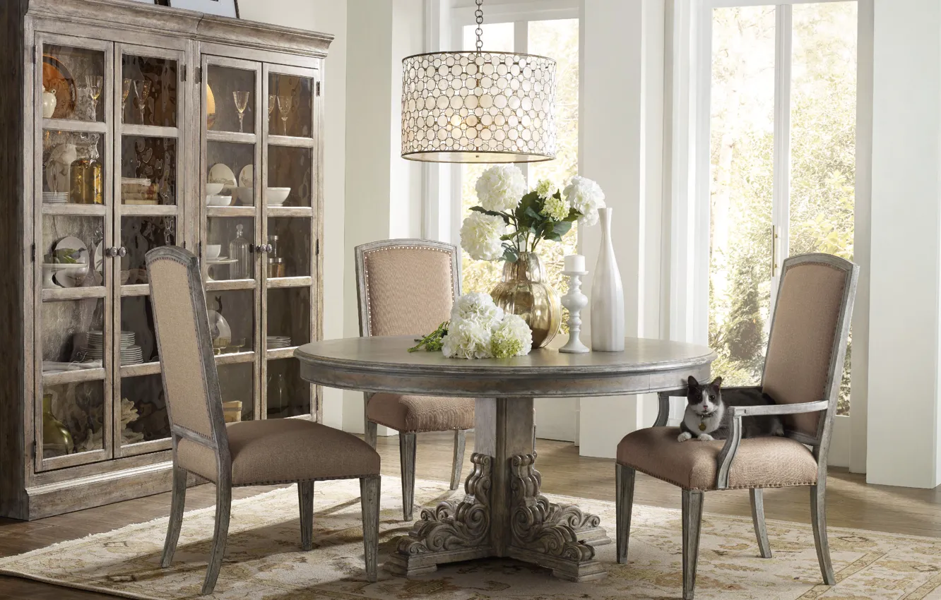 Фото обои комната, интерьер, interior, столовая, dining room, rustic style