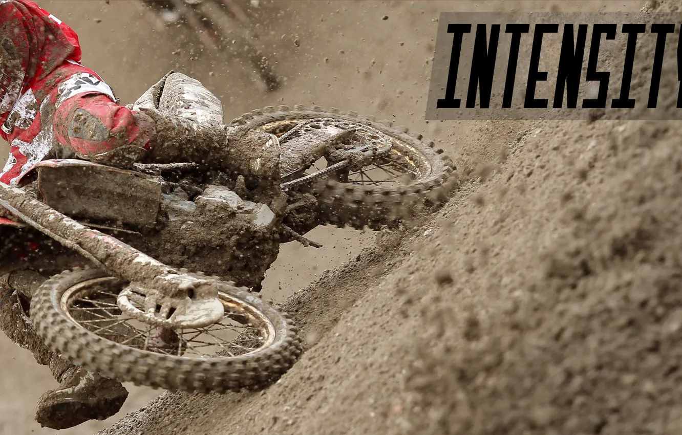 Фото обои Dirt, Motorsport, Motocross, Intensity, Mud