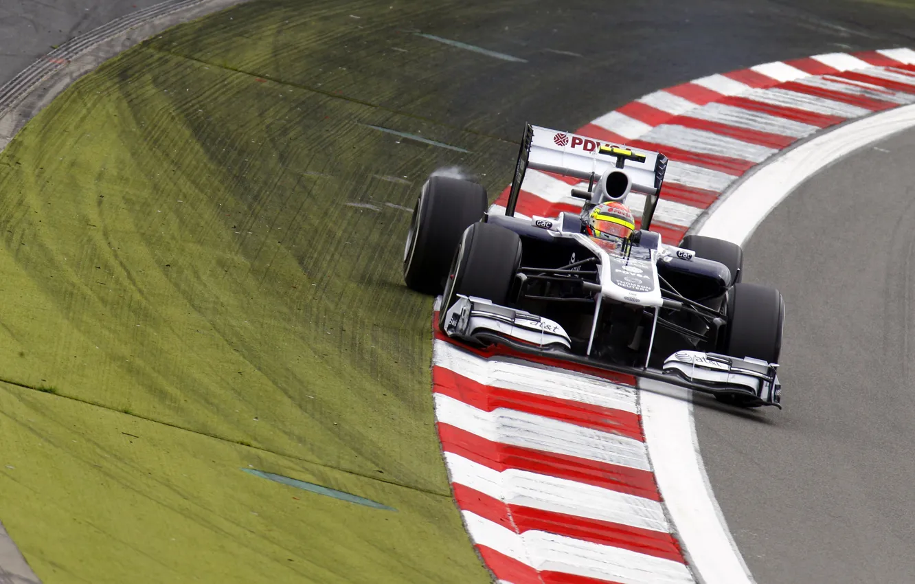 Фото обои germany, pastor maldonado, williams fw33, nurburgring